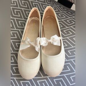Dream Pairs Girls Satin Flats/Dress Shoes